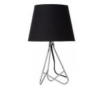 Lucide 47500/81/11 - Stolná lampa GITTA 1xE14/40W/230V čierna 47500/81/11