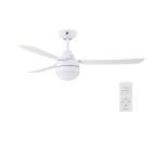 BAYSIDE 531016 - Stropný látor MEGARA 2xE14/15W/230V biela + DO 531016