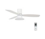 Lucci Air 210661-LED Stmievateľný látor FLUSSO 1xGX53/18W/230V drevo/biela + DO 210661