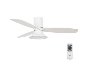 Lucci Air 210661-LED Stmievateľný látor FLUSSO 1xGX53/18W/230V drevo/biela + DO 210661