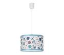 Rabalux - Detský luster na lanku 1xE27/40W/230V modrá 3080