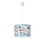 Rabalux - Detský luster na lanku 1xE27/40W/230V modrá 3080