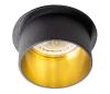 27322 - Podhľadové svietidlo SPAG GU10/35W čierna/zlatá 27322