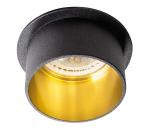27322 - Podhľadové svietidlo SPAG GU10/35W čierna/zlatá 27322