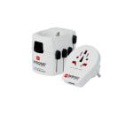 PA41 - Univerzálny cestovný adaptér pre celý svet 230V + USB port PA41