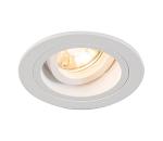 Zuma Line 92699 - Podhľadové svietidlo CHUCK DL ROUND 1xGU10/50W/230V biela 92699-N