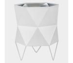 Stolná lampa SIRO 1xE27/15W/230V biela/strieborná 5168