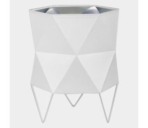Stolná lampa SIRO 1xE27/15W/230V biela/strieborná 5168