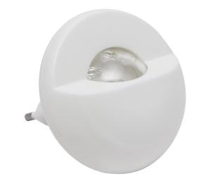 LED Orientačné svietidlo do zásuvky so senzorom LED/1W/230V 6000K GL-20271