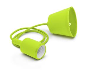 Luster na lanku ROXY 1xE27/60W/230V zelená GL-43999GR