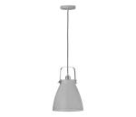 Leuchten Direkt 11059-15 - Luster na lanku EVA 1xE27/60W/230V pr. 21,5 cm šedá 11059-15