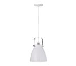 Leuchten Direkt 11059-16 - Luster na lanku EVA 1xE27/60W/230V pr. 21,5 cm biela 11059-16