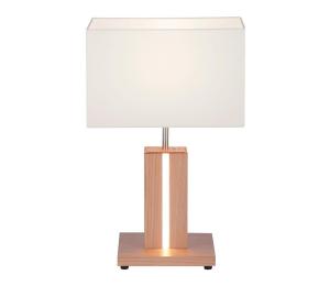 Leuchten Direkt 11421-78 - LED Stolná lampa AMANDA 1xE27/40W/230V + 1xLED/5W 11421-78