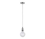 Leuchten Direkt 13570-55 - Luster na lanku DIY 1xE27/60W/230V matný chróm 13570-55