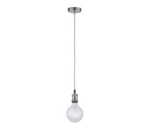 Leuchten Direkt 13570-55 - Luster na lanku DIY 1xE27/60W/230V matný chróm 13570-55