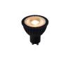 LED Stmievateľná žiarovka MR16 GU10/5W/230V 3000K čierna - Lucide 49006/05/30 49006/05/30