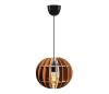 Luster na lanku 1xE27/60W/230V hnedá pr. 20 cm 390FLH1546
