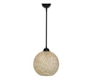 Luster na lanku JUTE 1xE27/60W/230V béžová 390FLH1565