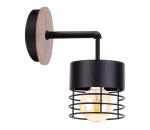 Keter Lighting Nástenné svietidlo CAS WOOD 1xE27/60W/230V 1148/22