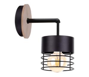 Keter Lighting Nástenné svietidlo CAS WOOD 1xE27/60W/230V 1148/22