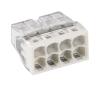 WAGO 2273-208 - Spojovacia krabicová svorka COMPACT 8x2,5 450V biela 2273-208