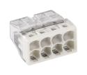 WAGO 2273-208 - Spojovacia krabicová svorka COMPACT 8x2,5 450V biela 2273-208
