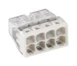 WAGO 2273-208 - Spojovacia krabicová svorka COMPACT 8x2,5 450V biela 2273-208