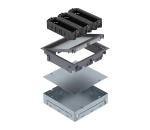 BETTERMANN OBO 7427479 - Podlahová krabica GES9 7011 MT 7427479