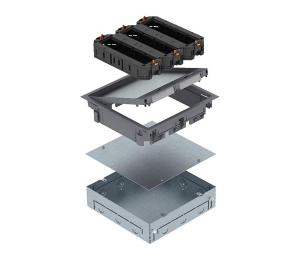 BETTERMANN OBO 7427479 - Podlahová krabica GES9 7011 MT 7427479