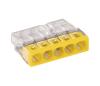 WAGO 2273-205 - Spojovacia krabicová svorka COMPACT 5x2,5 450V žltá 2273-205