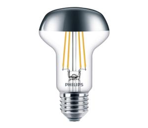 LED Žiarovka so zrkadlovým vrchlíkom Philips DECO E27/4W/230V 2700K 8718699773595