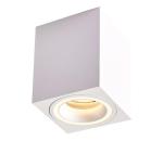 Bodové svietidlo BIMA 1xGU10/25W/230V hranatý biela ML7684