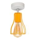 Prisadený luster TUBE II 1xE27/15W/230V žltá R-KM 1924/1K WT+YL