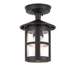 Elstead BL21A-BLACK - Vonkajší prisadený luster HEREFORD 1xE27/100W/230V IP43 BL21A-BLACK