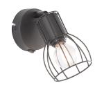 Fischer & Honsel 30074 - Nástenné bodové svietidlo KAFES 1xE14/25W/230V 30074