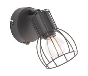 Fischer & Honsel 30074 - Nástenné bodové svietidlo KAFES 1xE14/25W/230V 30074