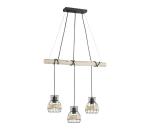 Fischer & Honsel 60798 - Luster na lanku STRAW 3xE27/40W/230V 60798