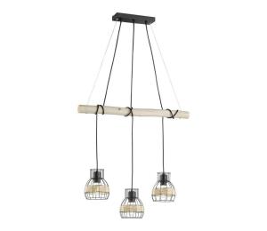 Fischer & Honsel 60798 - Luster na lanku STRAW 3xE27/40W/230V 60798
