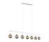 Reality - Luster na lanku VANNES 7xE27/40W/230V R30187031