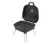 Prenosný gril na drevené uhlie čierna 13025
