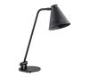 Argon 8002 - Stolná lampa AVALONE 1xE27/15W/230V čierna 8002