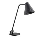 Argon 8002 - Stolná lampa AVALONE 1xE27/15W/230V čierna 8002