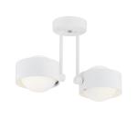 Argon 7088 - Luster na tyči MASSIMO PLUS 2xG9/6W/230V biela 7088