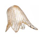 Náhradné sklo E14 95x130 mm číra/zlatá klosz 20