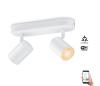 WiZ - LED RGBW Stmievateľné bodové svietidlo IMAGEO 2xGU10/4,9W/230V Wi-Fi 8719514551893