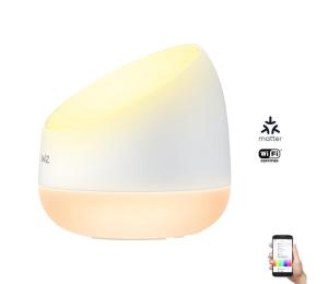 WiZ - LED RGBW Stmievateľná stolná lampa SQUIRE LED/9W/230V 2200-6500K Wi-Fi 8719514553026