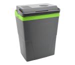 Prenosná autochladnička 22 l 55W/12V/230V šedá/zelená 07118