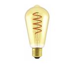 LED Žiarovka VINTAGE ST64 E27/5W/230V 2000K - GP 085256
