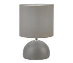 Searchlight EU700802 - Stolná lampa 1xE14/10W/230V šedá EU700802