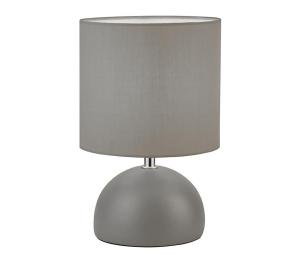 Searchlight EU700802 - Stolná lampa 1xE14/10W/230V šedá EU700802